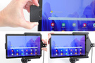 Uchwyt aktywny z kablem USB oraz blokadą sprężynową do Samsung Galaxy Tab A7 10.4 (2020) SM-T500/SM-T505