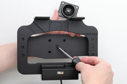 Uchwyt aktywny z ładowarką samochodową do Panasonic FZ-L1