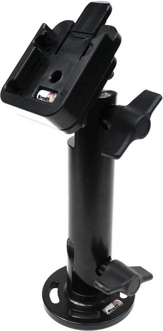 Ramię z adapterem MultiMoveClip o zwiększonej wytrzymałości montowane do płaskiej powierzchni.