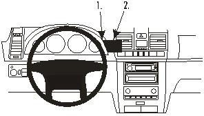 ProClip do Ssang Yong Rexton 05-07