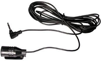 Mikrofon z 3-metrowym kablem oraz portem 2.5 mm Jack