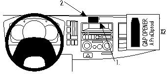 ProClip do Chevrolet W-series 08-18