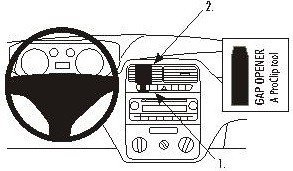 ProClip do Fiat Punto Grande 06-13