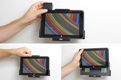 Uchwyt pasywny do Zebra ET55 8.3 z blokadą sprężynową