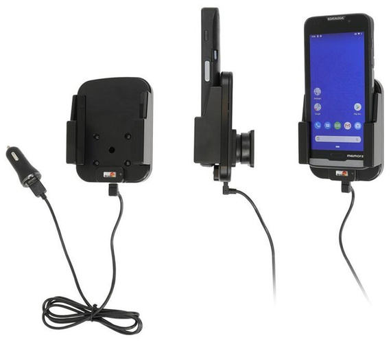 Uchwyt indukcyjny dedykowany do Datalogic Memor 20 z ładowarką samochodową.