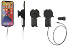 Magnetyczna Ładowarka Samochodowa MagSafe do iPhone z Regulowaną Podstawką na Telefon + Wtyczka 12V