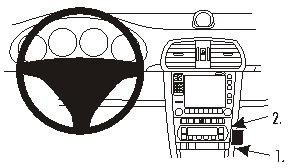 ProClip do Porsche Boxster (Type 987) 05-12