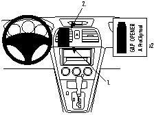 ProClip do Subaru Impreza 05-07
