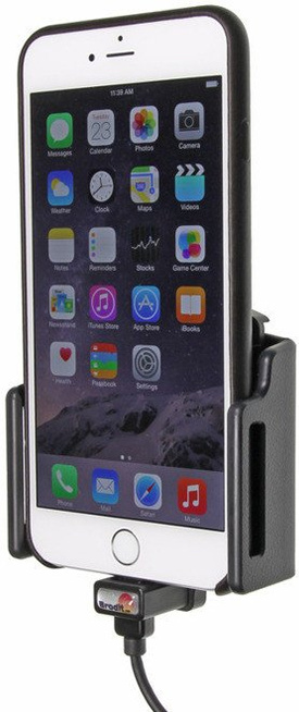 Uchwyt aktywny do instalacji na stałe do Apple iPhone Xs Max  w cienkim futerale