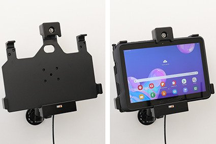 Uchwyt aktywny do instalacji na stałe z blokadą na kluczyk do Samsung Galaxy Tab Active Pro T540/T545/T547/T547U w oryginalnym futerale