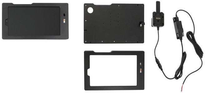 Brodit ochronna obudowa z adapterem Molex do profesjonalnego montażu do Lenovo Tab M8 HD TB-8505XC z systemem adaptacyjnym Active MultiMoveClip