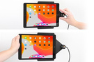 BRODIT Uchwyt aktywny z kablem USB do Apple iPad 10.2 7th Gen (A2197, A2198, A2200)