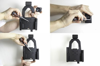 Uchwyt pasywny do Samsung Galaxy Tab Active 5 SM-X300/SM-X306B w oryginalnym futerale z blokadą sprężynową