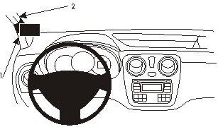 ProClip do Dacia Dokker 14-21