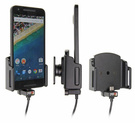 Uchwyt uniwersalny regulowany do Sony Xperia XZ 3, w grubym futerale lub etui o wymiarach: 62-77 mm (szer.), 12-16 mm (grubość) z wbudowanym kablem USB-C oraz ładowarką samochodową