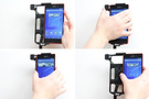 Uchwyt aktywny do Sony Xperia M4 Aqua.
