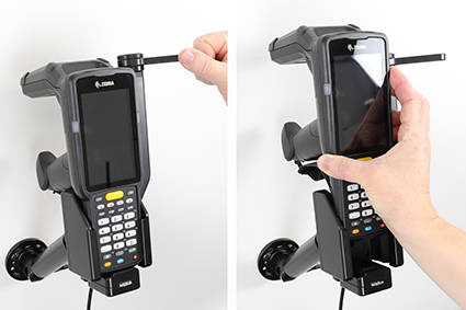 Uchwyt do Zebra MC3300R (RFID) do instalacji na stałe