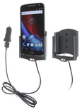 Uchwyt do Motorola Moto G4 XT1625 z wbudowanym kablem USB oraz ładowarką samochodową
