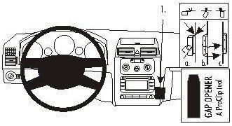 ProClip do Volkswagen Touran 03-15