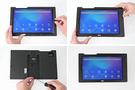 Brodit ochronna obudowa z adapterem Molex do profesjonalnego montażu do Lenovo Tab K10 TB-X6C6F z systemem adaptacyjnym Active MultiMoveClip