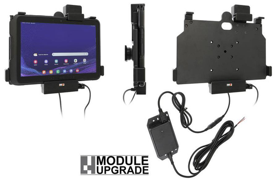 Uchwyt aktywny z blokadą sprężynową do instalacji na stałe do Samsung Galaxy Tab Active 4 Pro SM-T630/SM-T636 w oryginalnym futerale