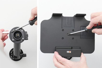 Uchwyt aktywny z ładowarką samochodową do Panasonic FZ-L1 