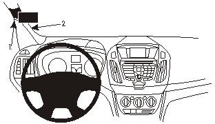 ProClip do Ford Transit Connect 14-17