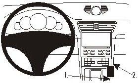 ProClip do Porsche 911 (Typ 991) & Boxster (Typ 981) & Cayman (Typ 981) 12-18