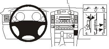 ProClip do Toyota LandCruiser 120 03-09