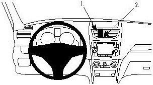 ProClip do Suzuki Swift 11-17