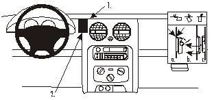 ProClip do Jeep Cherokee 02-08
