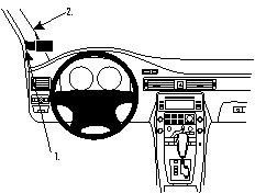 ProClip do Volvo XC70 08-11