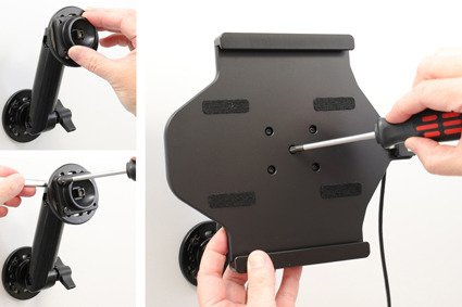 Uchwyt aktywny do instalacji na stałe do Samsung Galaxy Tab S5e 10.5 SM-T720/SM-T725