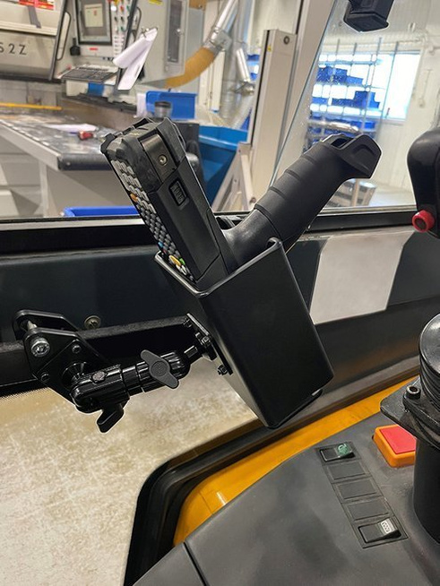 Uniwersalny uchwyt do skanerów kodów kreskowych / terminali logistycznych (ROZMIAR B.DUŻY)