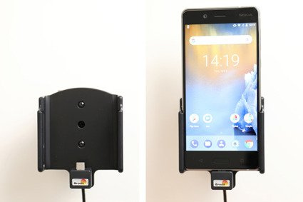 Uchwyt aktywny do instalacji na stałe do Nokia 8