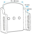 Uchwyt pasywny do Apple iPhone Xs w futerale