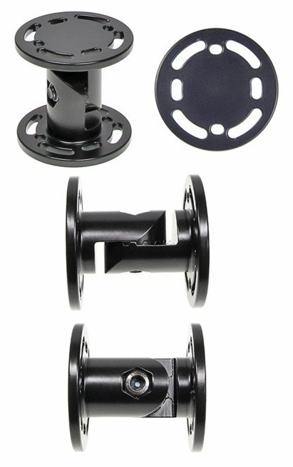 Okrągła podstawa montażowa o długości 62 mm i średnicy 64 mm