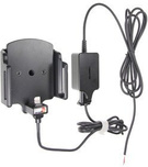 Uchwyt aktywny do instalacji na stałe do Apple iPhone 12 Mini w futerale lub bez o wymiarach: 62-77 mm (szer.), 6-10 mm (grubość).