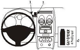 ProClip do Nissan Qashqai 07-13 & Nissan Qashqai +2 09-13