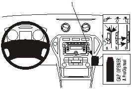 ProClip do Ford Mondeo 12-14