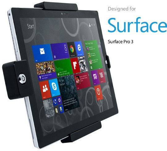 Uchwyt pasywny do Microsoft Surface Pro 3 z blokadą na kluczyk