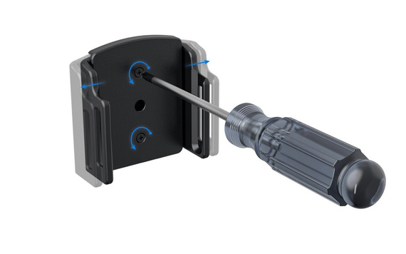 Uchwyt samochodowy USB-C do Samsung Galaxy A55 bez futerału oraz w futerale lub etui o wymiarach: 70-83 mm (szer.), 2-10 mm (grubość) z wbudowanym kablem USB-C oraz ładowarką samochodową obsługujący Android Auto.