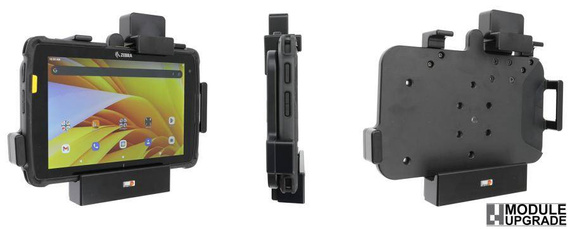 Uchwyt pasywny o wzmocnionej konstrukcji do Zebra ET45 8.0 z blokadą sprężynową.